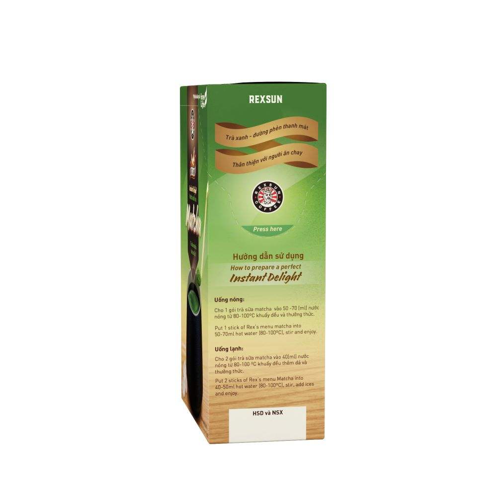PREMIUM VIETNAMESE 3-IN-1 MATCHA MILK TEA POWDER FOR EXPORT – INSTANT GREEN TEA MIX, ISO 22000 CERTIFICATION 4