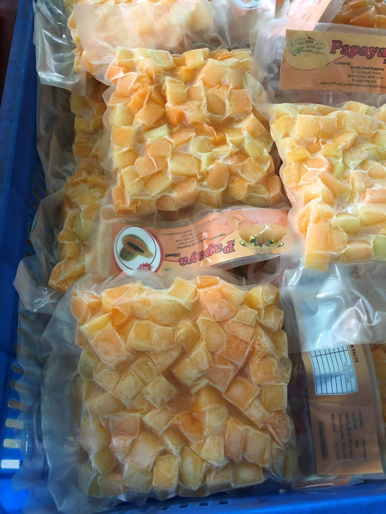 VIETNAMESE IQF FROZEN PAPAYA FOR EXPORT – NATURAL FROZEN TROPICAL FRUIT, LOW MOQ & BULK WHOLESALE SUPPLY 2