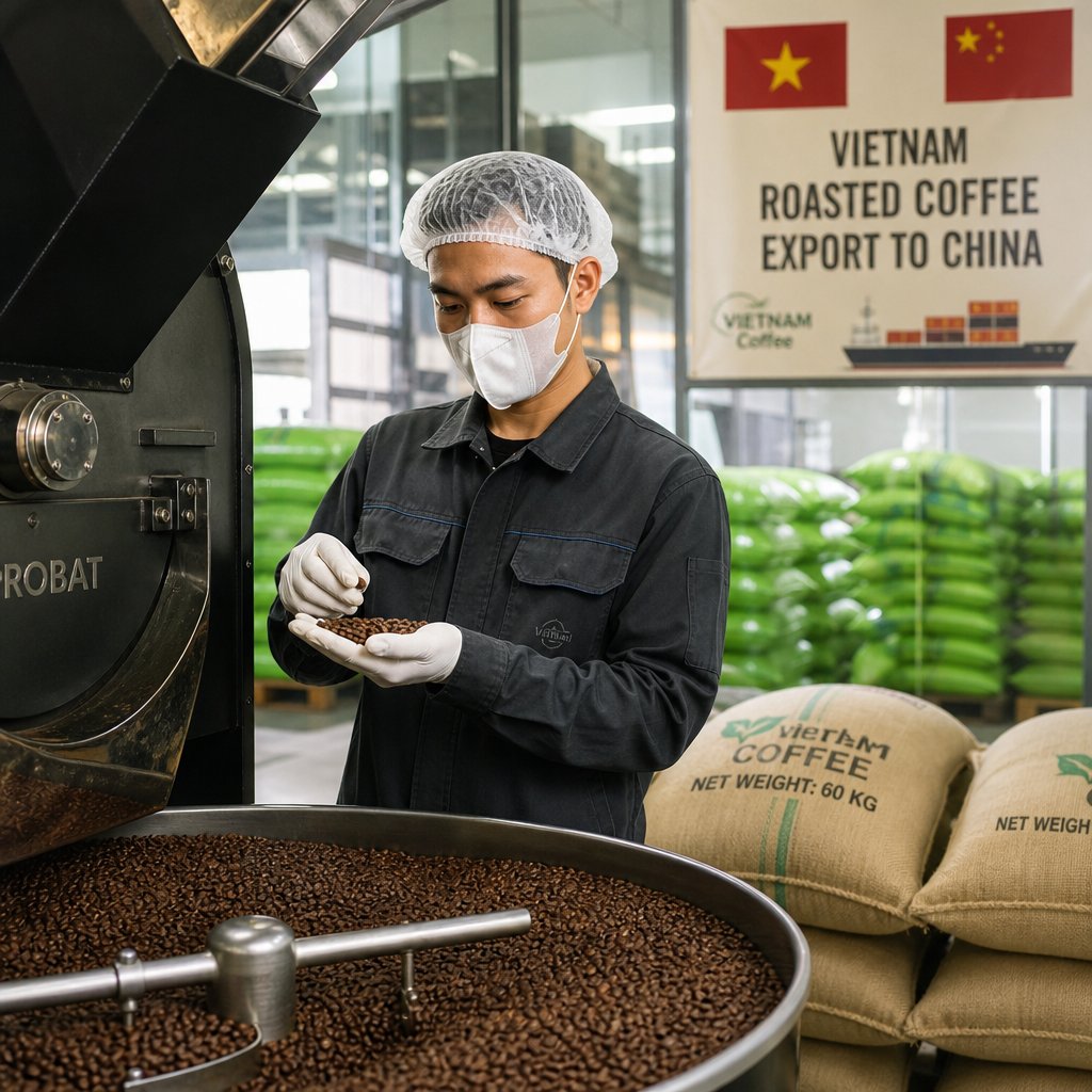 越南烘焙咖啡出口中国：烘焙程度、风味定位与批发采购