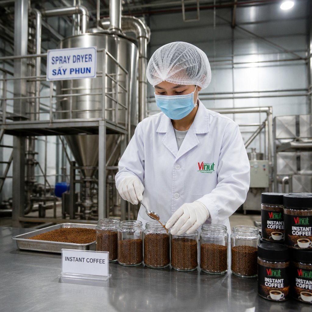 Instantkaffee aus Vietnam: Effiziente Lösungen für Lebensmittelhersteller