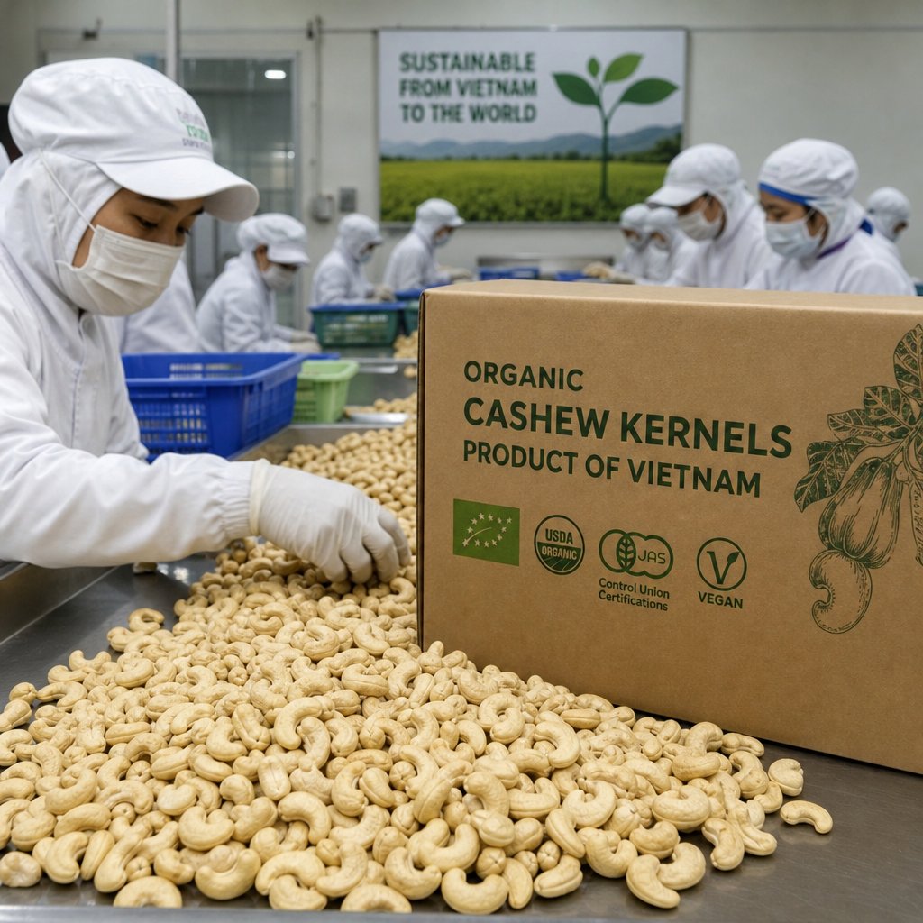 Bio-Cashewkerne aus Vietnam: Nachhaltige Beschaffung für Europa