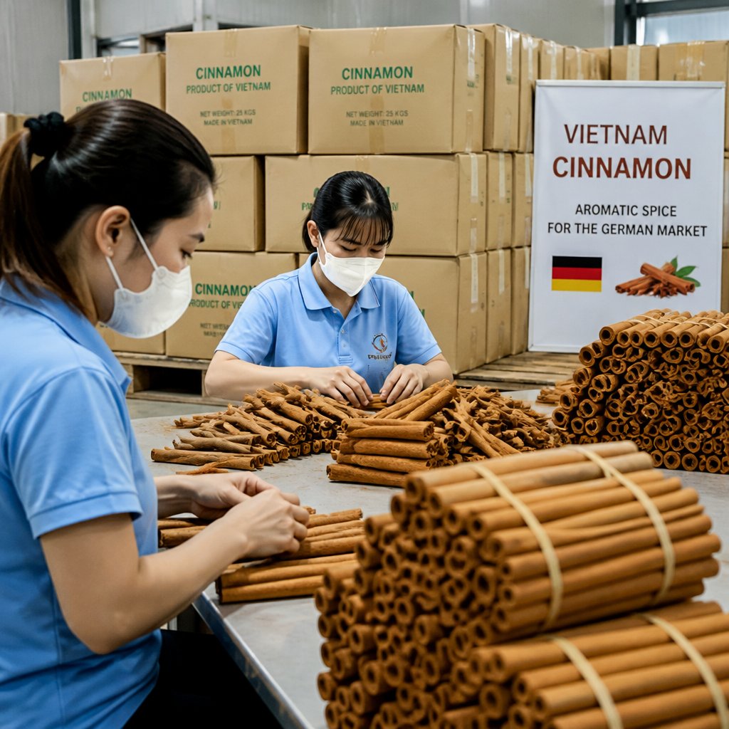 Zimtstangen aus Vietnam: Aromatische Gewürze für den deutschen Markt