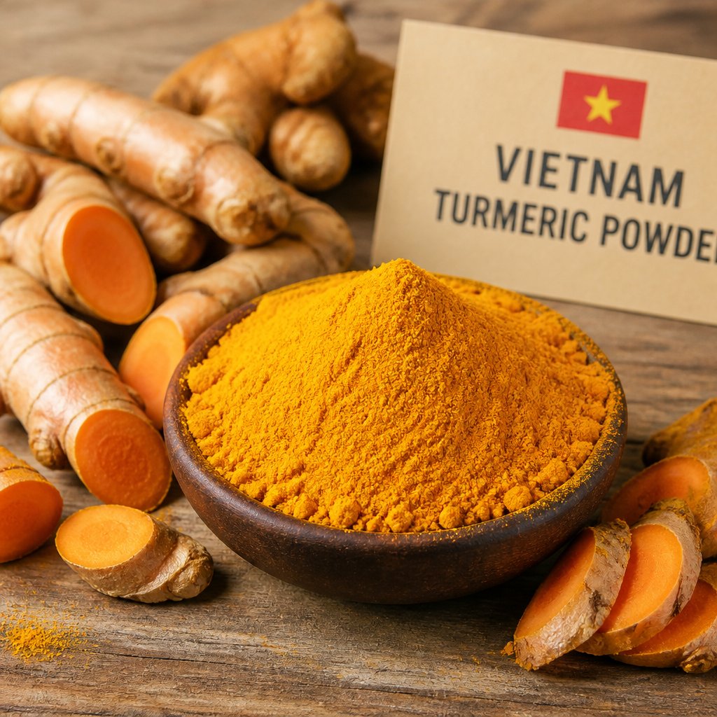 Kurkumapulver aus Vietnam: Qualität für Gewürz- und Lebensmittelhersteller