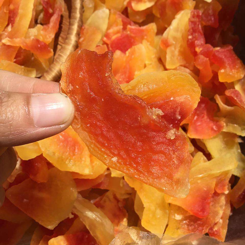 VIETNAMESE DRIED YELLOW PAPAYA FOR EXPORT – TROPICAL FRUIT SNACKS FOR WHOLESALE AND RETAIL