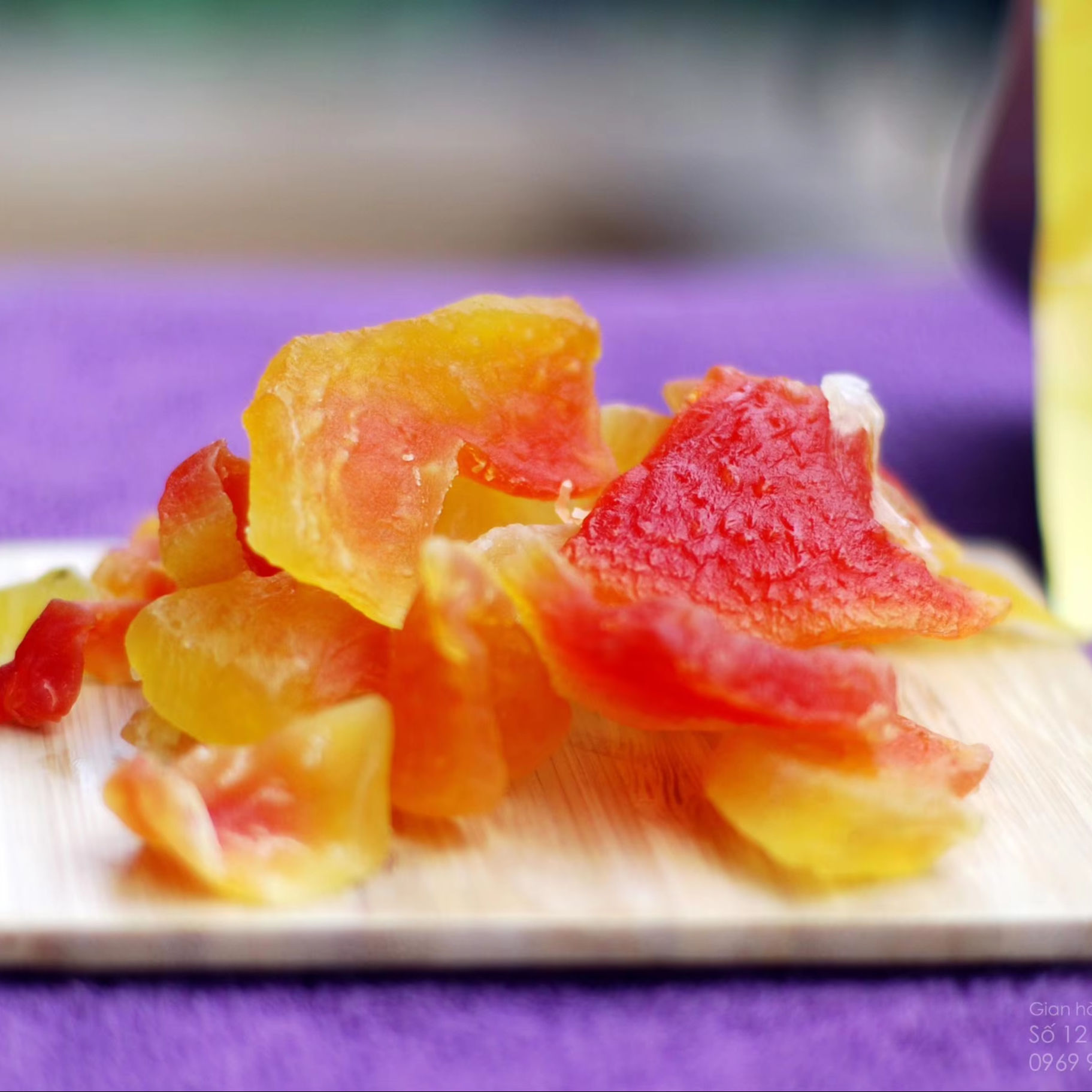 VIETNAMESE DRIED YELLOW PAPAYA FOR EXPORT – TROPICAL FRUIT SNACKS FOR WHOLESALE AND RETAIL 2