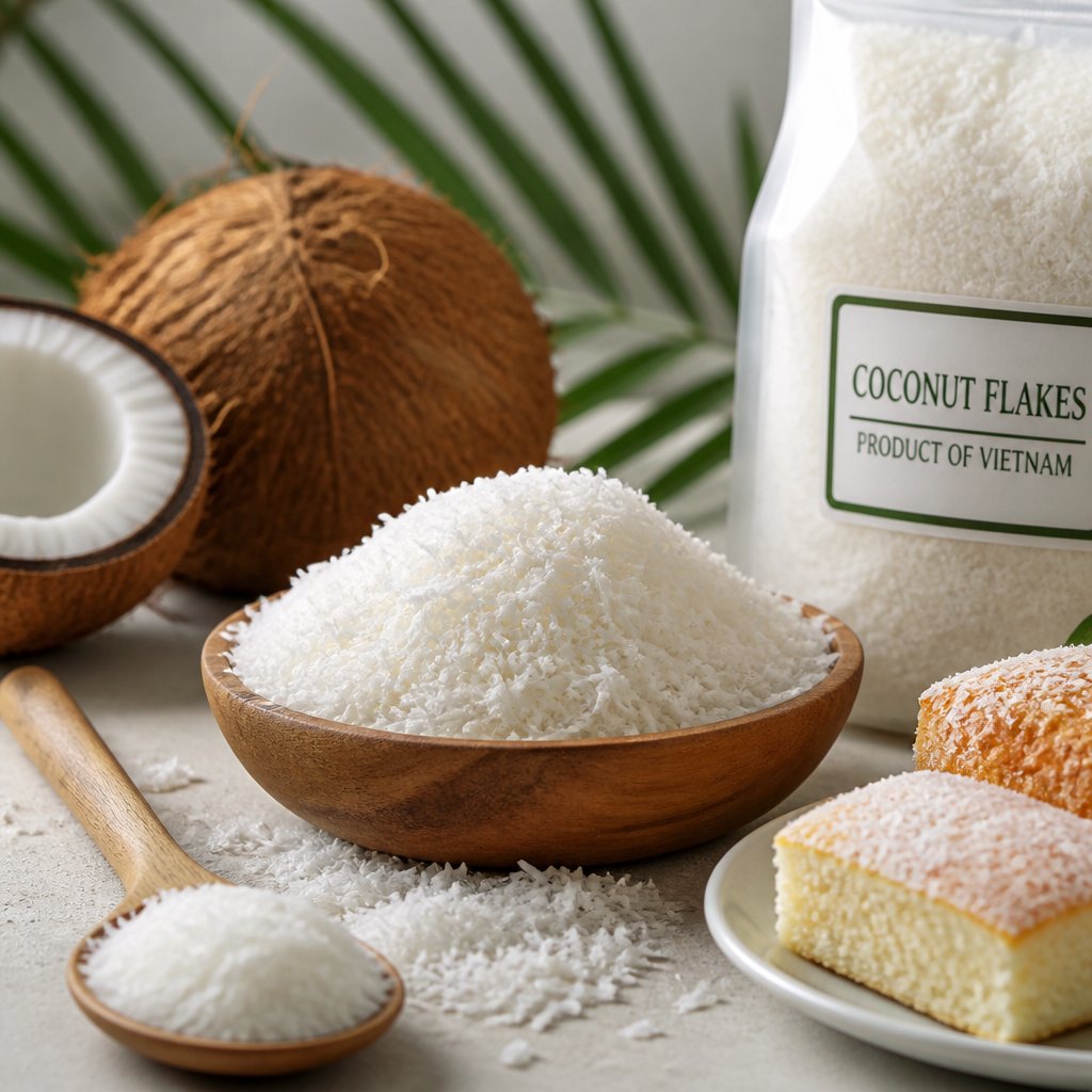 Kokosraspeln aus Vietnam: Vielseitige Zutaten für Bäckereien und Hersteller