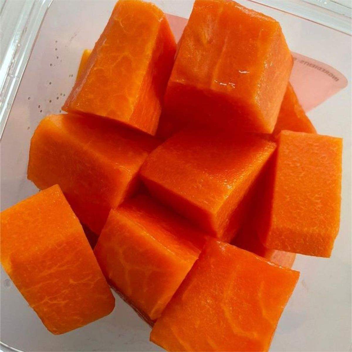 VIETNAMESE RED PAPAYA CUBES FOR EXPORT – FRESH TROPICAL FRUIT WHOLESALE SUPPLY 4
