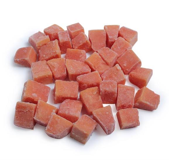 VIETNAMESE FROZEN RED PAPAYA FOR EXPORT – NATURAL COLOR, FRESH FRUIT FLAVOR AND BULK PACKAGING