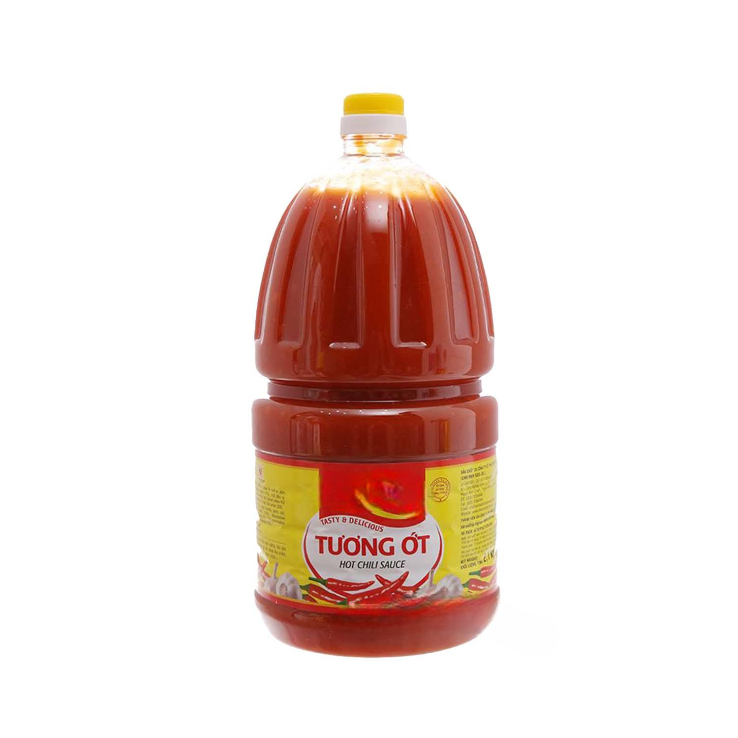 VIETNAMESE TRADITIONAL HOT CHILI PASTE 2.1KG – SPICY GRILLING CONDIMENT IN PLASTIC BOTTLES FOR WHOLESALE EXPORT