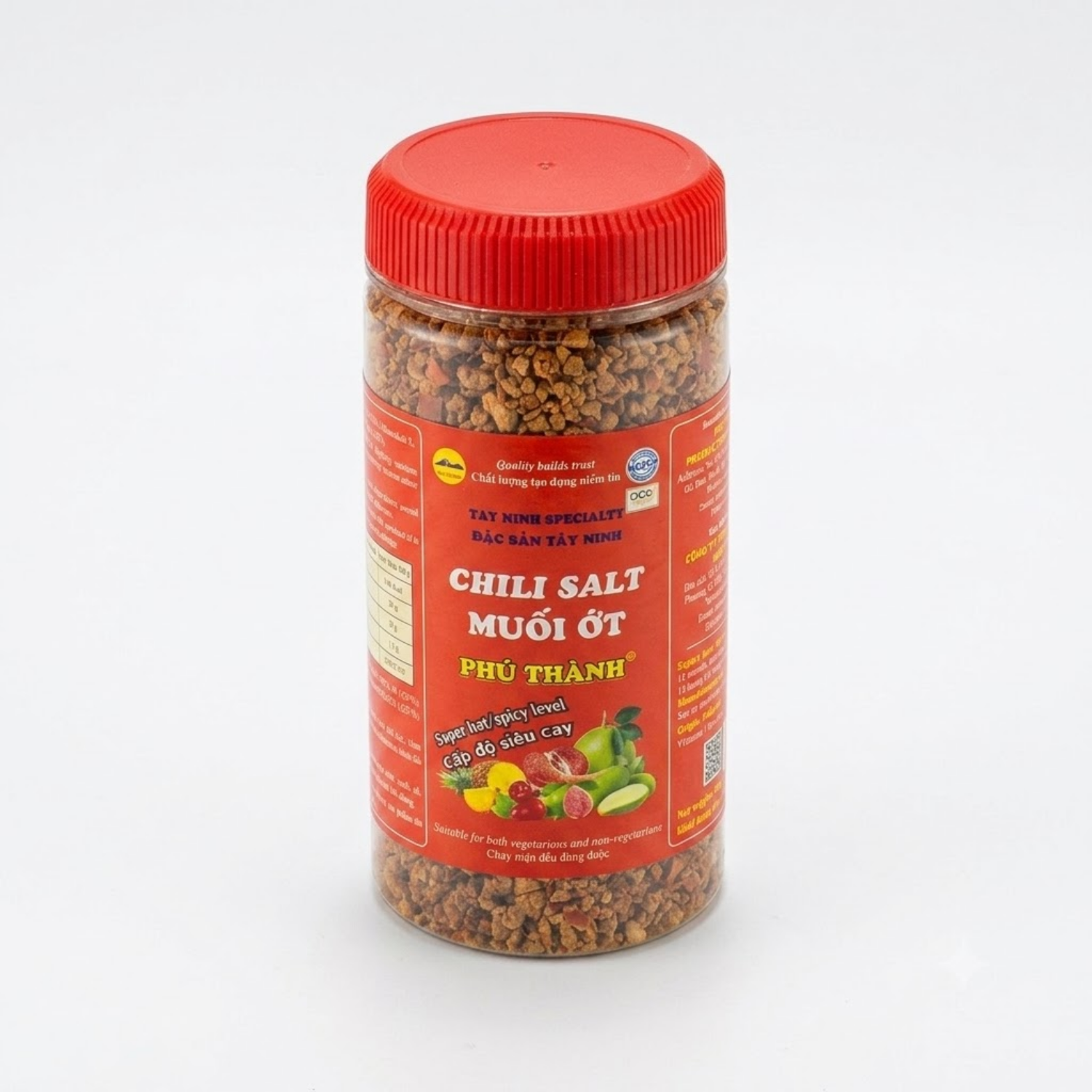 VIETNAMESE ROASTED CHILI SALT POWDER FOR EXPORT – TAY NINH-STYLE SPICY FRUIT DIPPING SEASONING 3