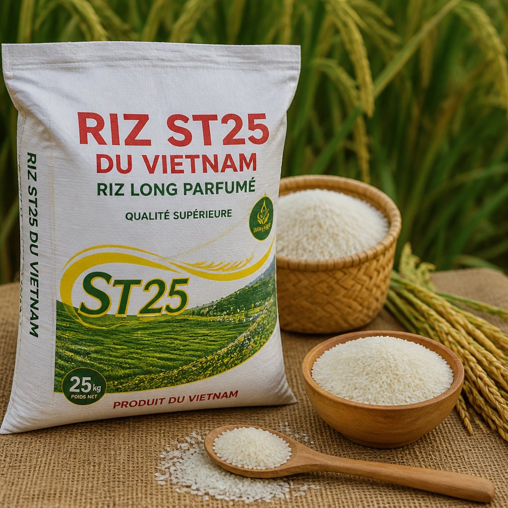 Riz ST25 du Vietnam : caractéristiques, origine et approvisionnement