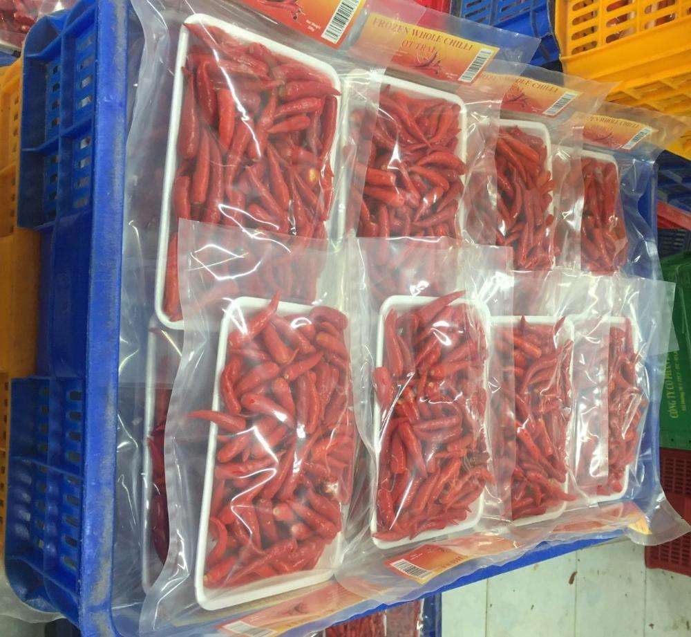 VIETNAMESE FRESH RED HOT CHILI PEPPERS – PUNGENT FLAVOR, 5KG CARTON PACKING, WHOLESALE EXPORT 3