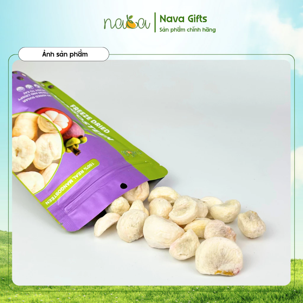 VIETNAMESE FREEZE-DRIED MANGOSTEEN 18G – NATURAL FRUIT SNACK, NO ADDED SUGAR, WHOLESALE EXPORT