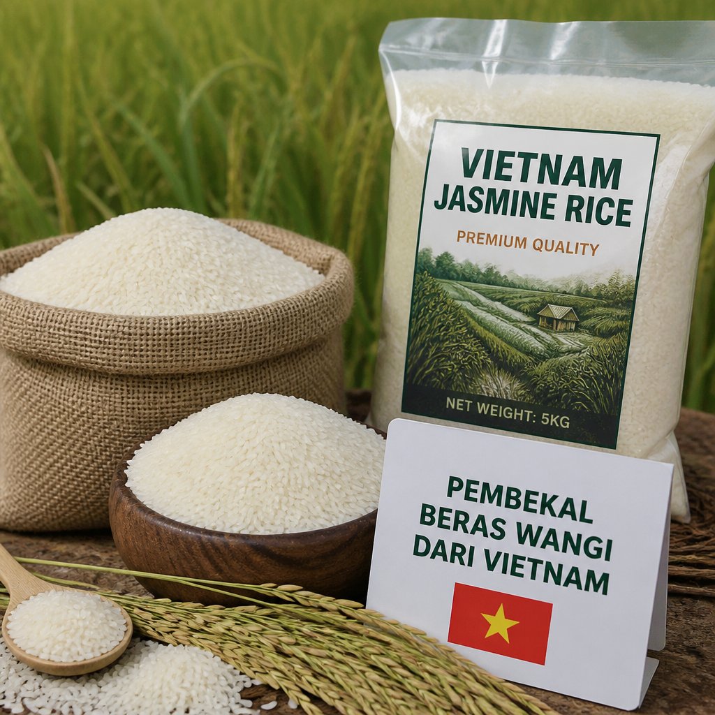 Pembekal Beras Wangi dari Vietnam