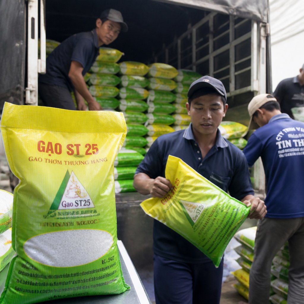 Pembekal Beras ST25 dari Vietnam