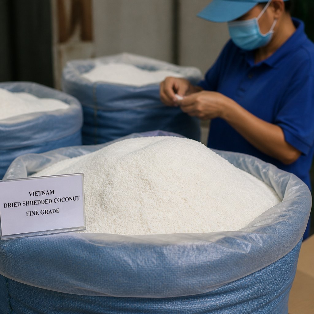 Pembekal Kelapa Parut Kering dari Vietnam