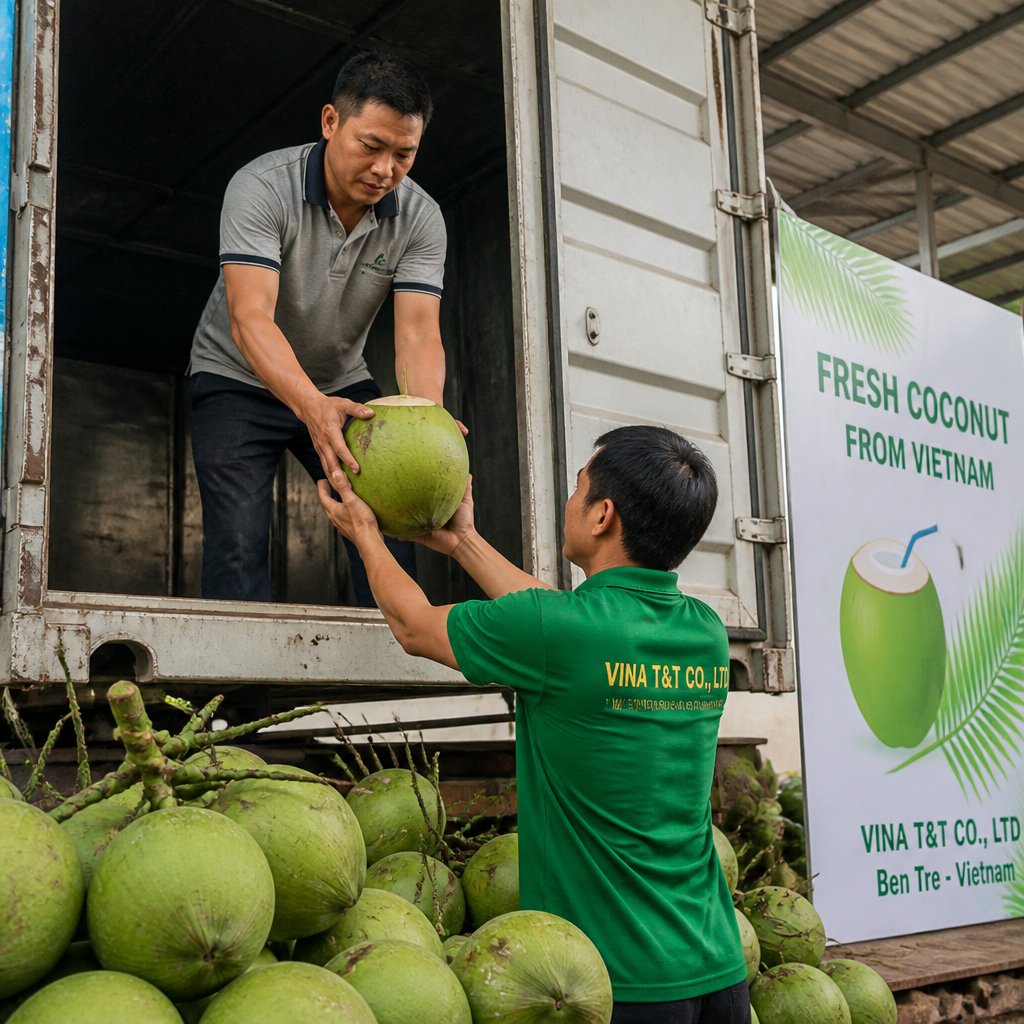 Pembekal Air Kelapa dari Vietnam