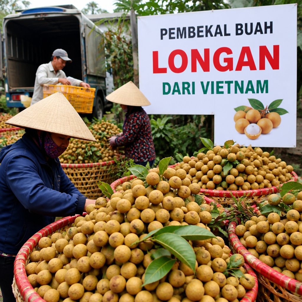 Pembekal Buah Longan dari Vietnam