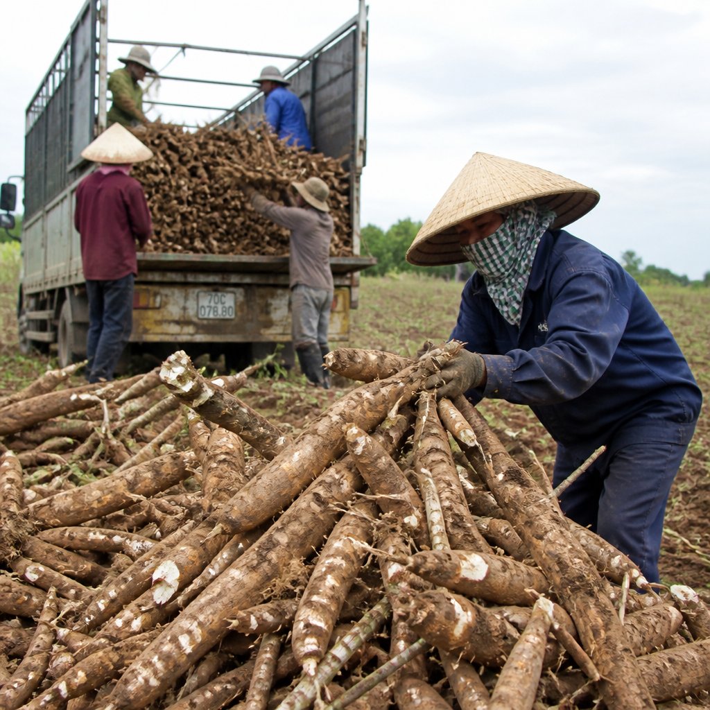 Pembekal Ubi Kayu dari Vietnam