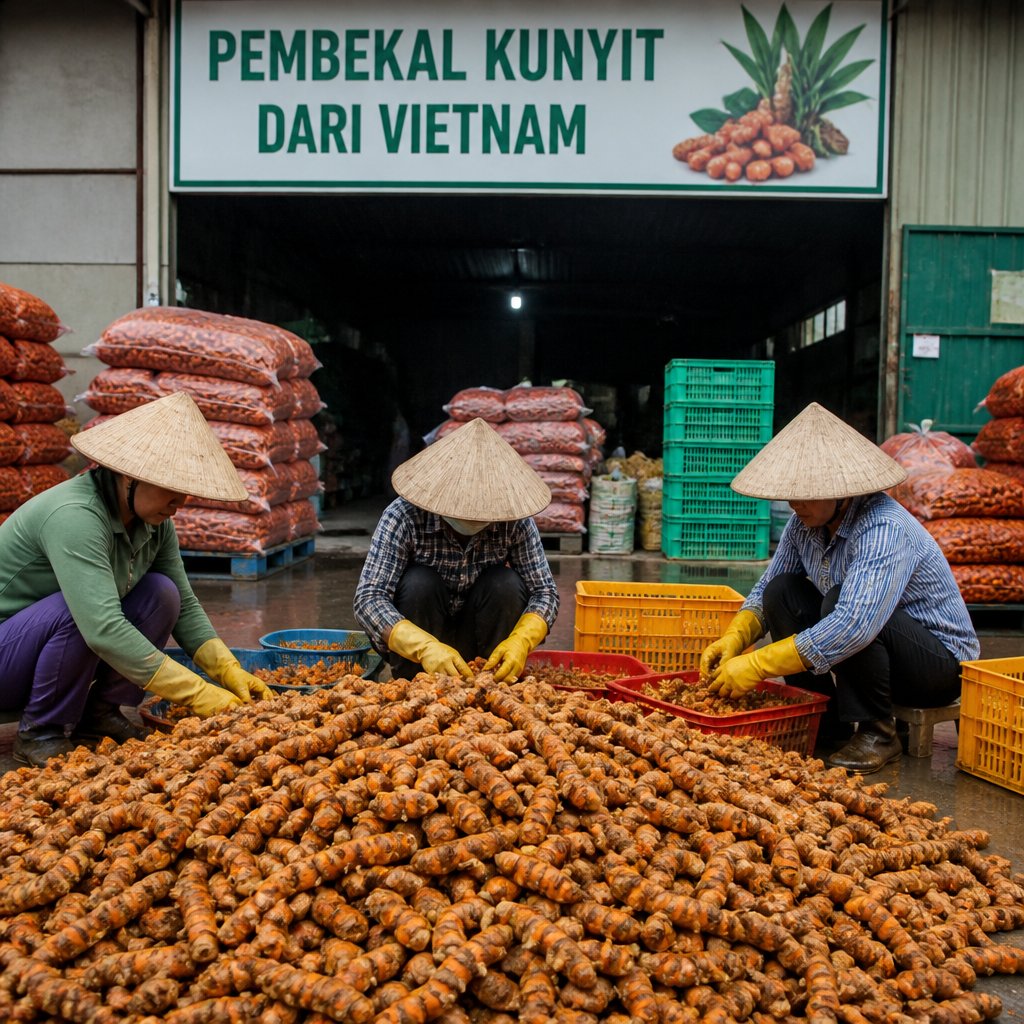 Pembekal Kunyit dari Vietnam