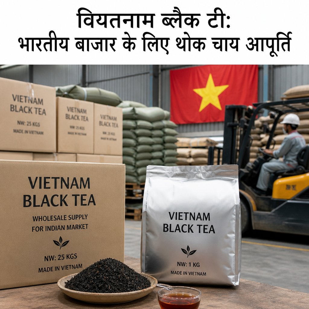 वियतनाम ब्लैक टी: भारतीय बाजार के लिए थोक चाय आपूर्ति