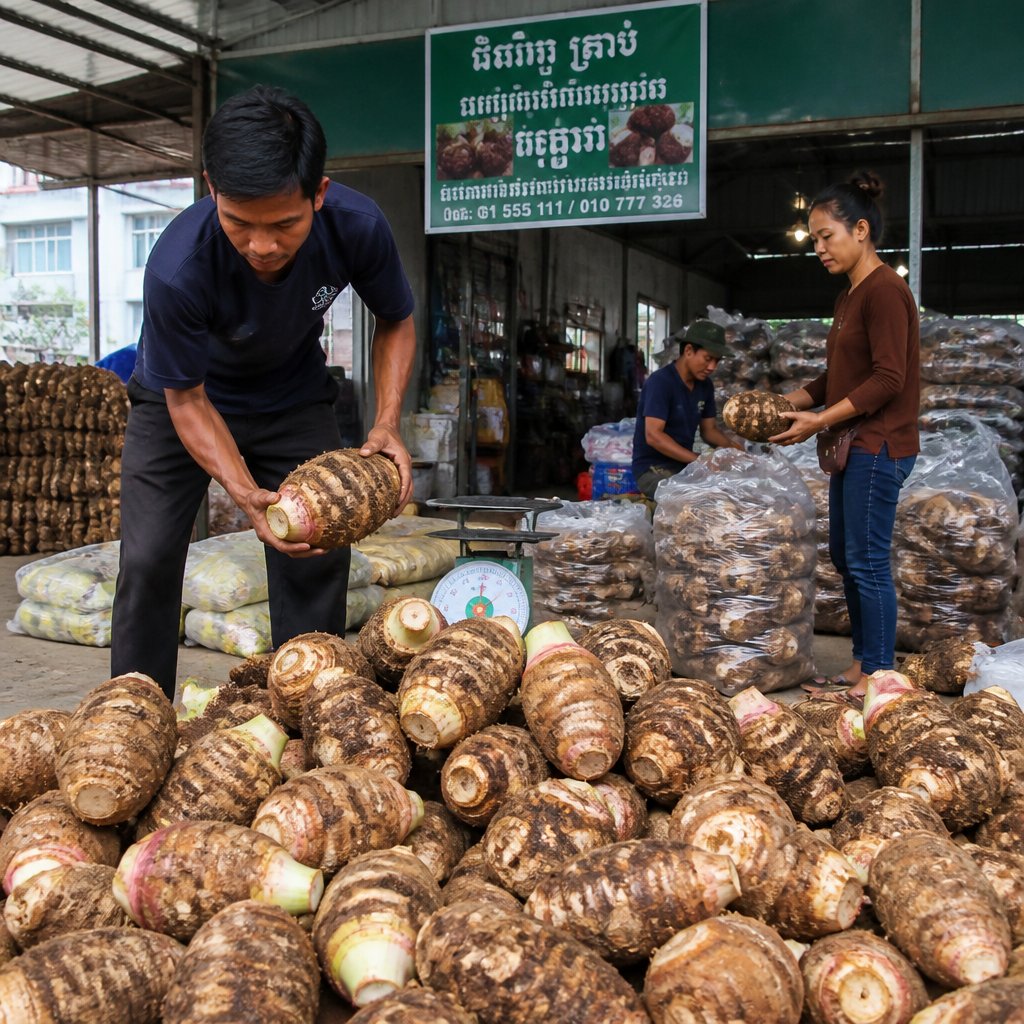 ដំឡូងត្រាវលក់ដុំ៖ ប្រភពផ្គត់ផ្គង់សម្រាប់អាជីវកម្មម្ហូបអាហារ