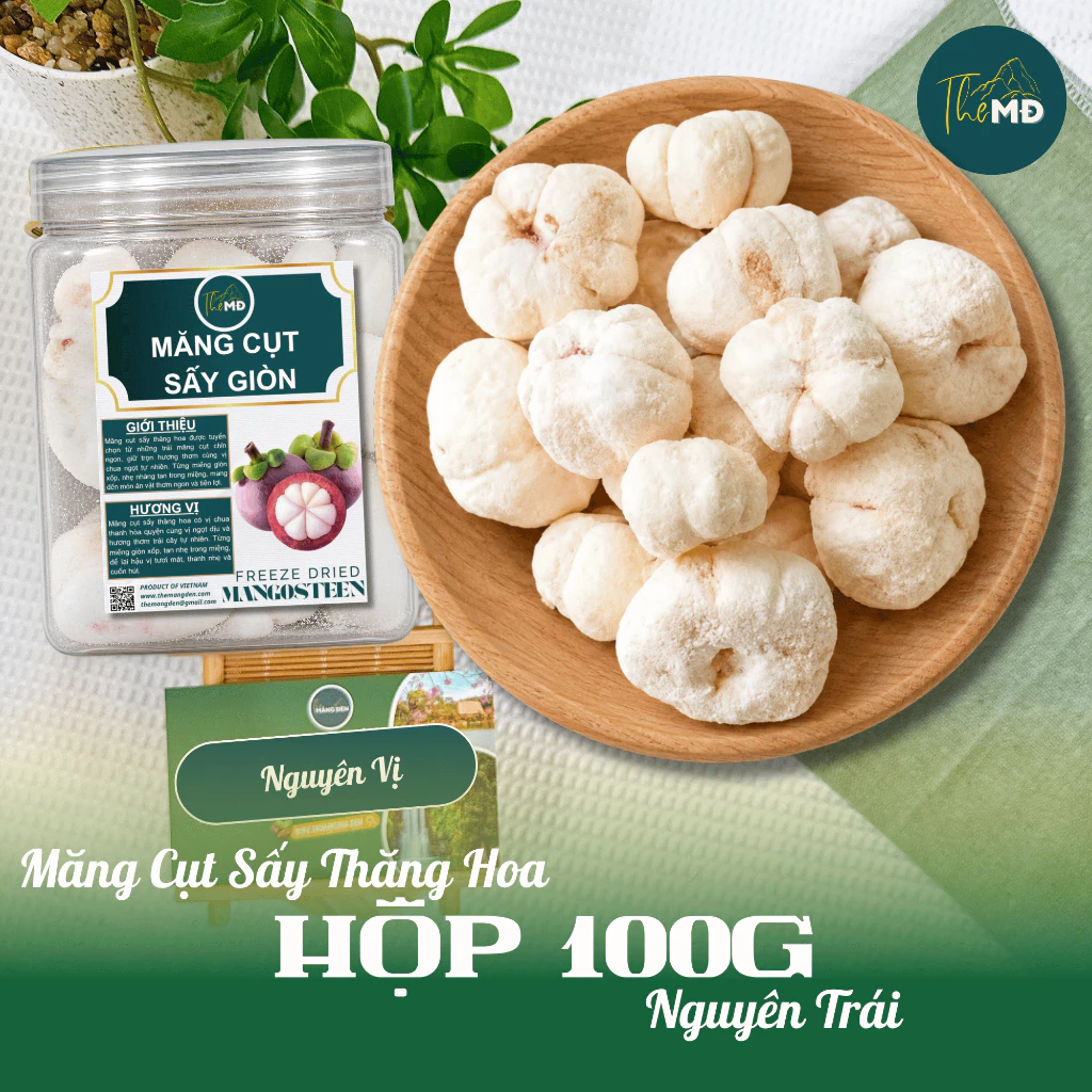 VIETNAMESE FREEZE-DRIED MANGOSTEEN 50G – CRISPY, LIGHT AND NATURALLY SWEET-AND-TANGY TROPICAL FRUIT SNACK 4
