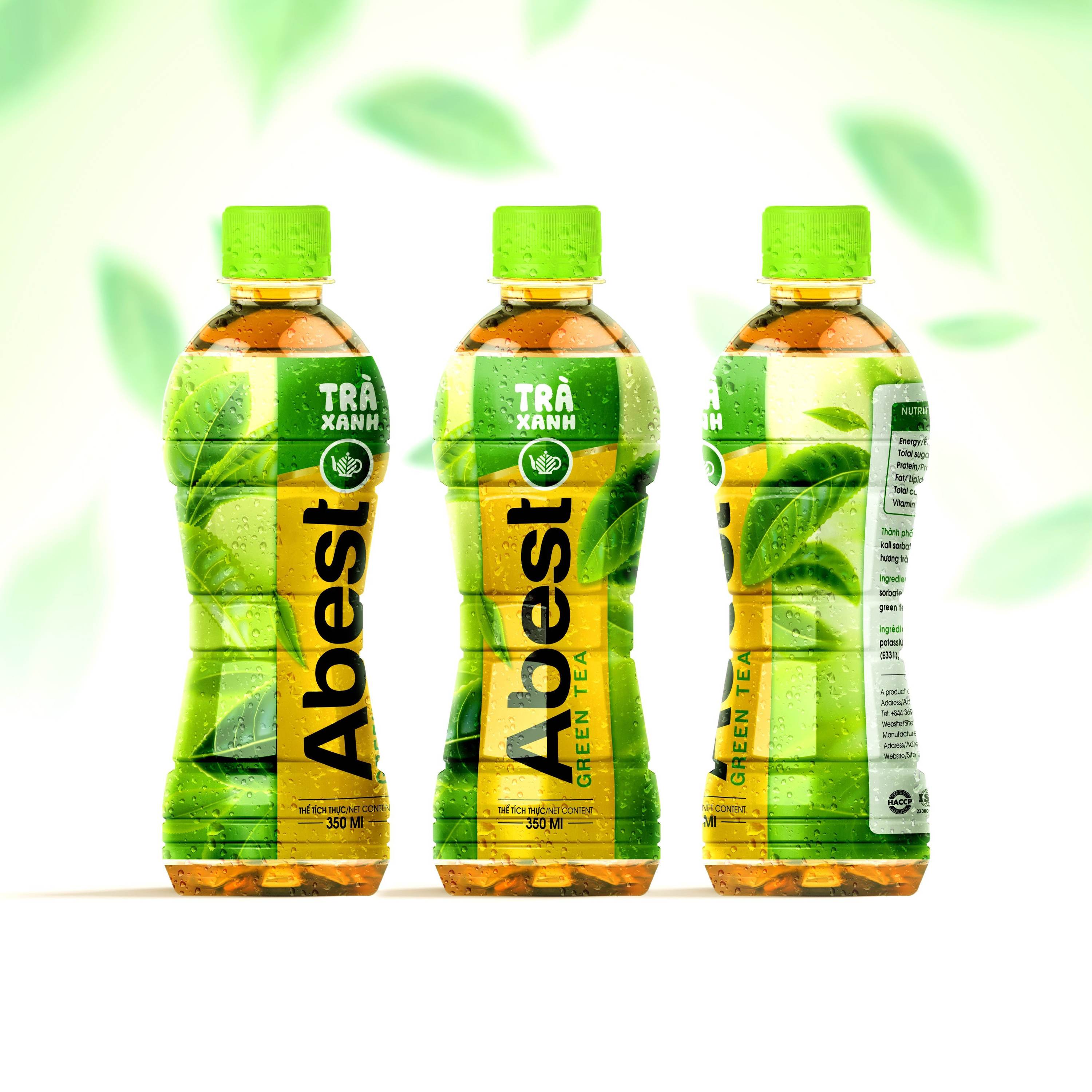 VIETNAMESE GREEN TEA DRINK 350ML BOTTLE – READY-TO-DRINK BEVERAGE FOR WHOLESALE EXPORT
