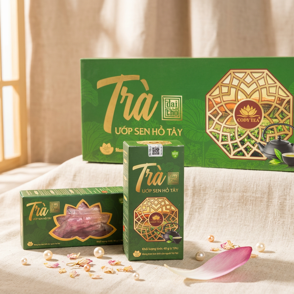 VIETNAMESE ORGANIC BLENDED GREEN TEA – GRADE 1, TEA BAGS, 1KG PACK, 24-MONTH SHELF LIFE