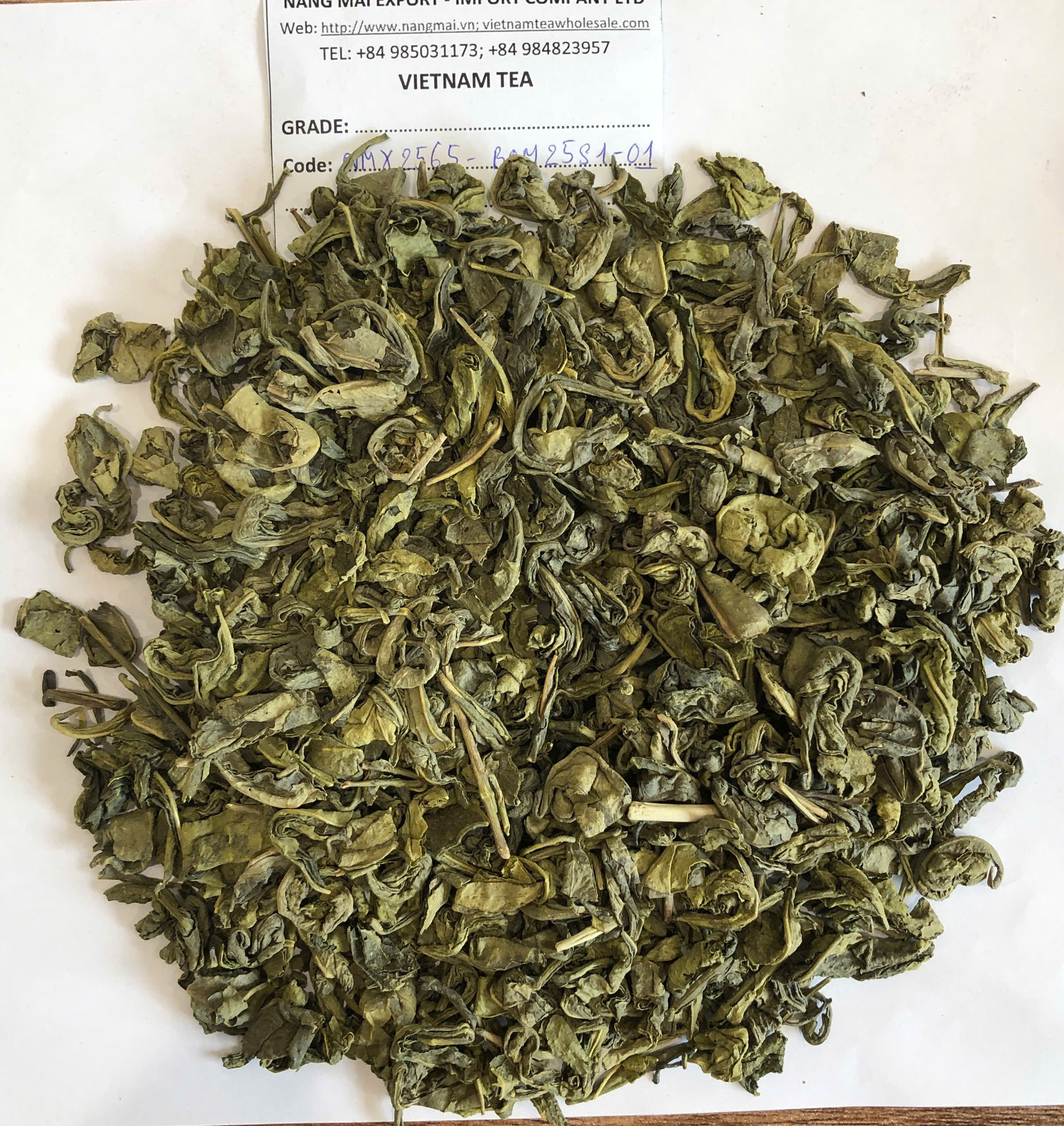 PREMIUM VIETNAMESE LOOSE LEAF GREEN TEA – FRESH NATURAL AROMA, BULK WHOLESALE BOX & POUCH PACKAGING