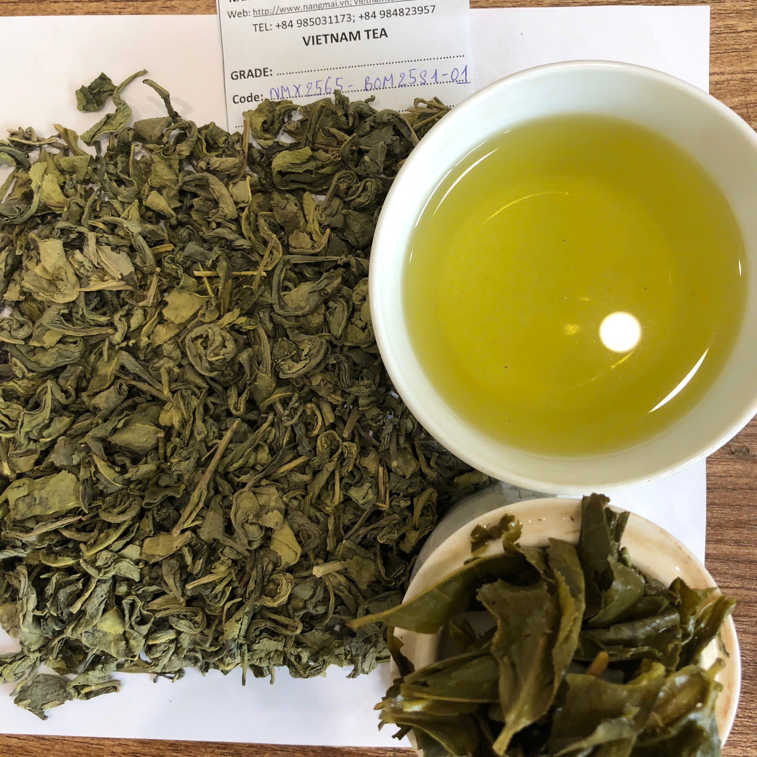 PREMIUM VIETNAMESE LOOSE LEAF GREEN TEA – FRESH NATURAL AROMA, BULK WHOLESALE BOX & POUCH PACKAGING 2