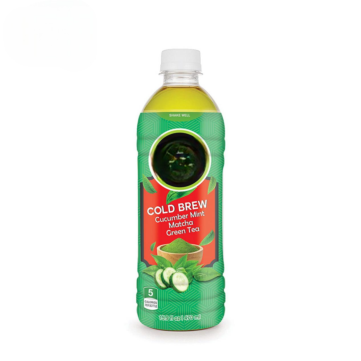 VIETNAMESE COLD BREW MATCHA GREEN TEA WITH CUCUMBER & MINT – READY-TO-DRINK BEVERAGE, WHOLESALE EXPORT, OEM & ODM SUPPLIER