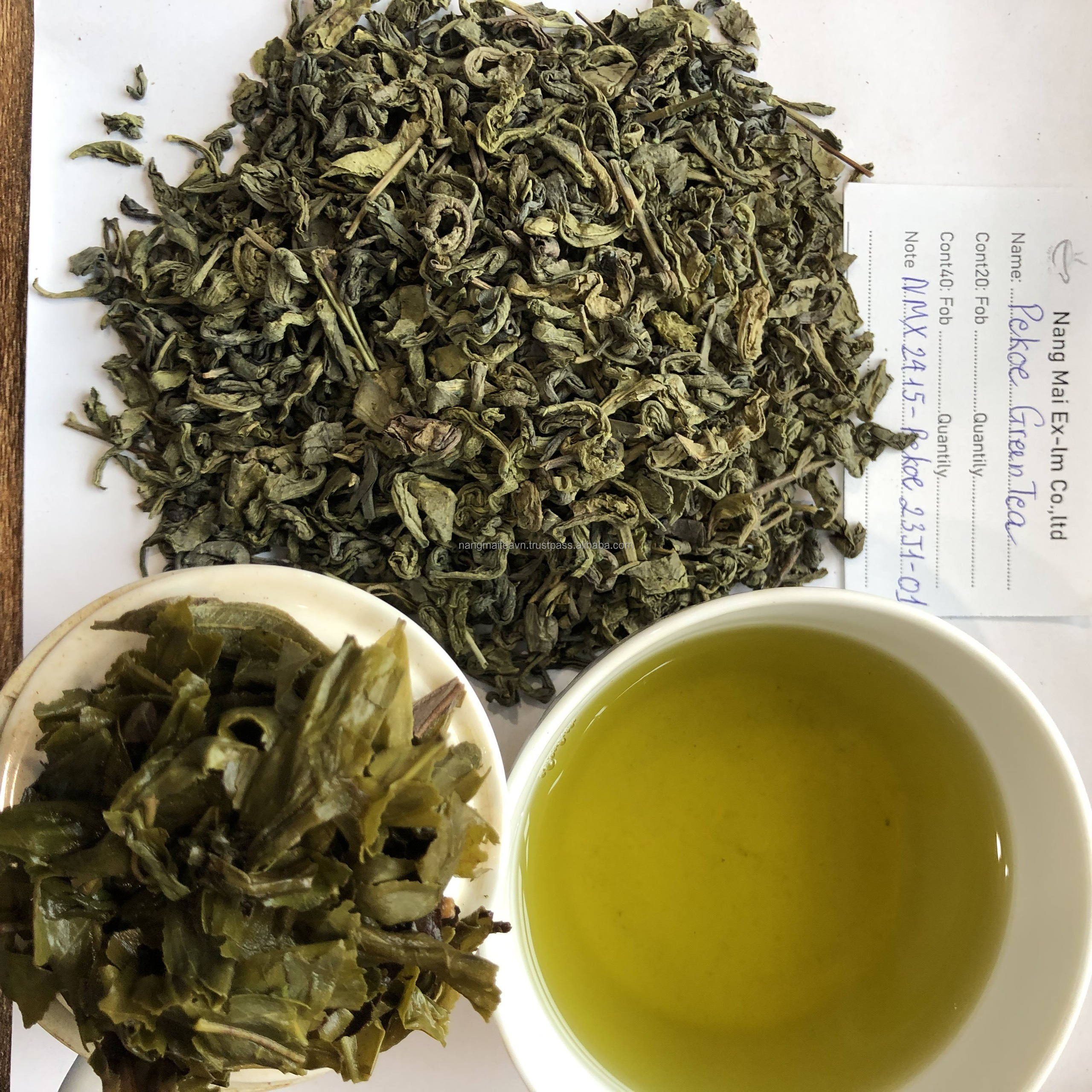 PREMIUM ORGANIC ASSAM LOOSE LEAF GREEN TEA – HIGHLAND TEA, GOLDEN-YELLOW INFUSION, ISO-CERTIFIED SUPPLIER, BOX & POUCH PACKAGING 2