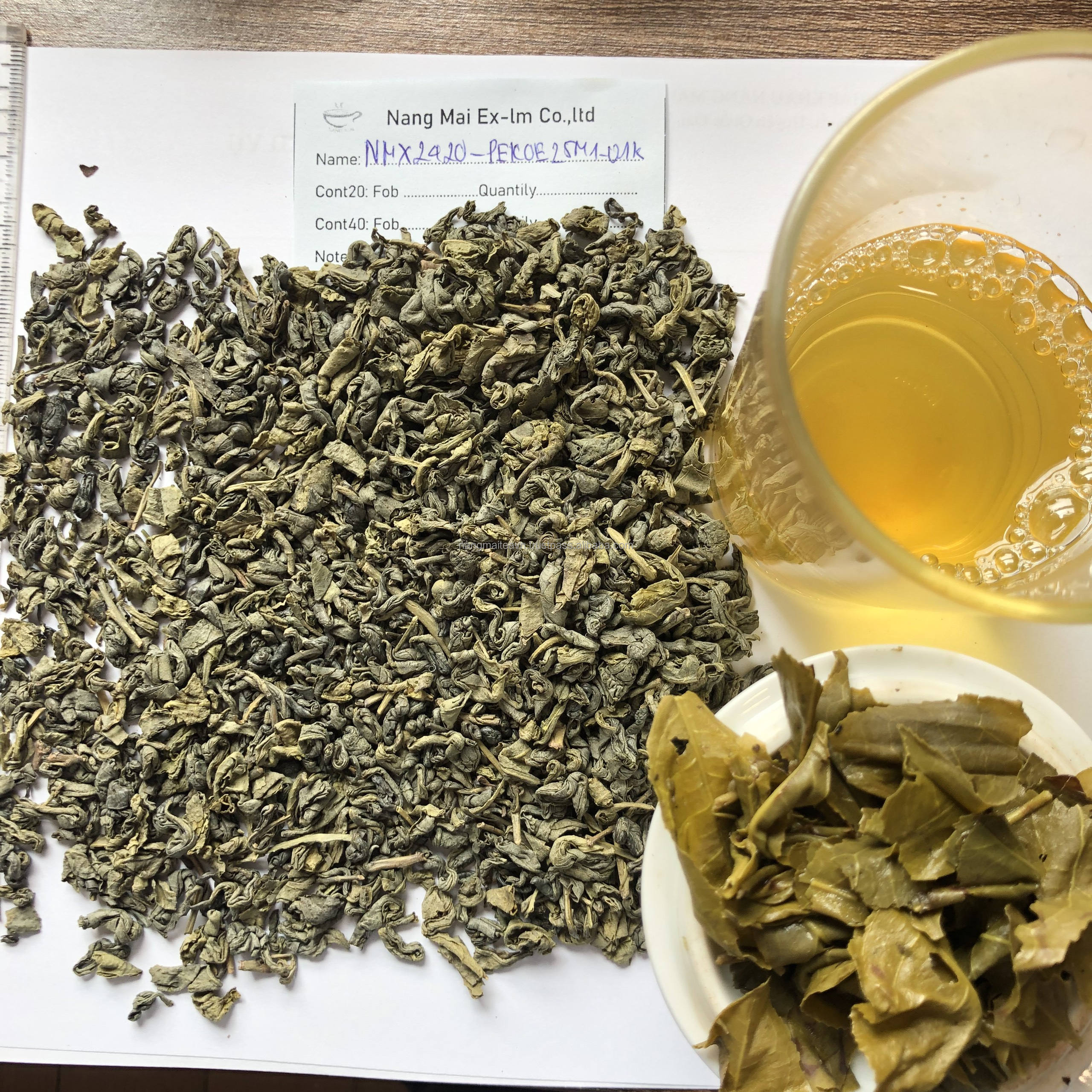 PREMIUM ORGANIC ASSAM LOOSE LEAF GREEN TEA – HIGHLAND TEA, GOLDEN-YELLOW INFUSION, ISO-CERTIFIED SUPPLIER, BOX & POUCH PACKAGING 3