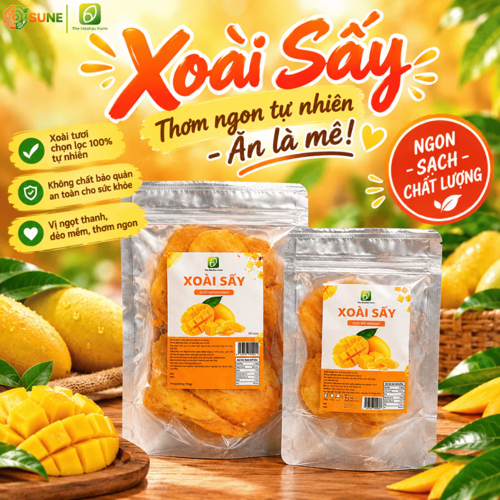 VIETNAMESE SOFT DRIED RIPE MANGO WITH CHILI SALT – LOW SUGAR, 500G ZIPPER POUCH, WHOLESALE EXPORT 2