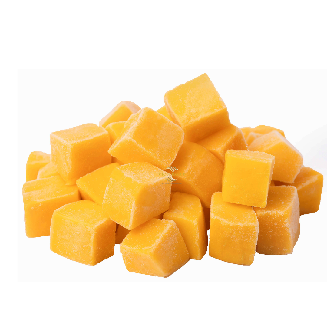 VIETNAMESE IQF FROZEN MANGO – SUSTAINABLY SOURCED FRUIT FOR FOOD PROCESSING & RETAIL EXPORT
