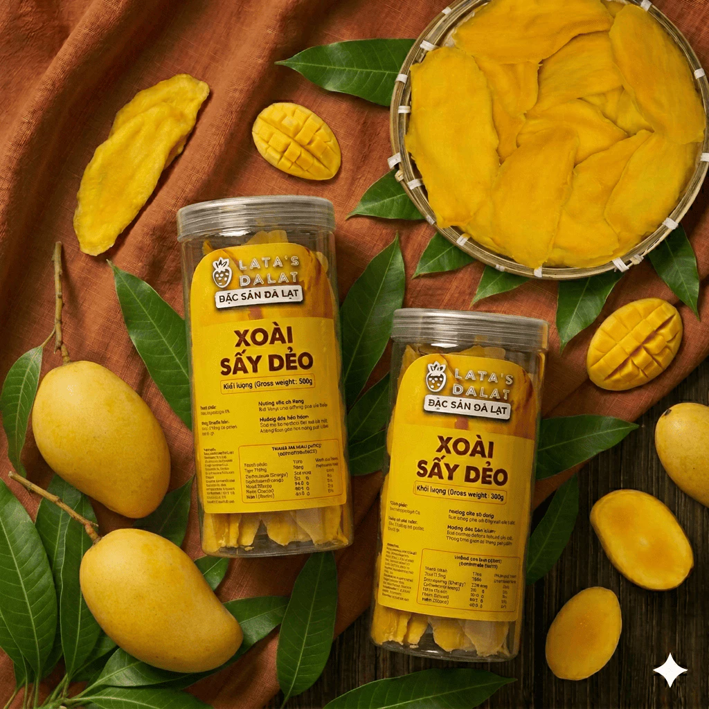 VIETNAMESE SOFT DRIED MANGO – GRADE 1, SWEET AND TANGY FRUIT SNACK 2