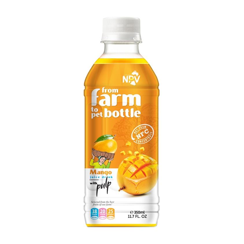 VIETNAMESE MANGO JUICE DRINK 310ML PET BOTTLE – WHOLESALE BEVERAGE SUPPLIER