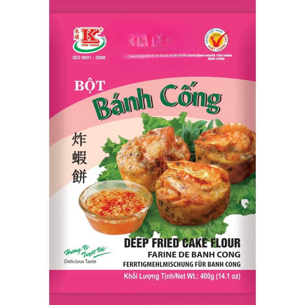 VIETNAMESE FRYING BATTER MIX 400G – 10-PACK CARTON, WHOLESALE EXPORT SUPPLY