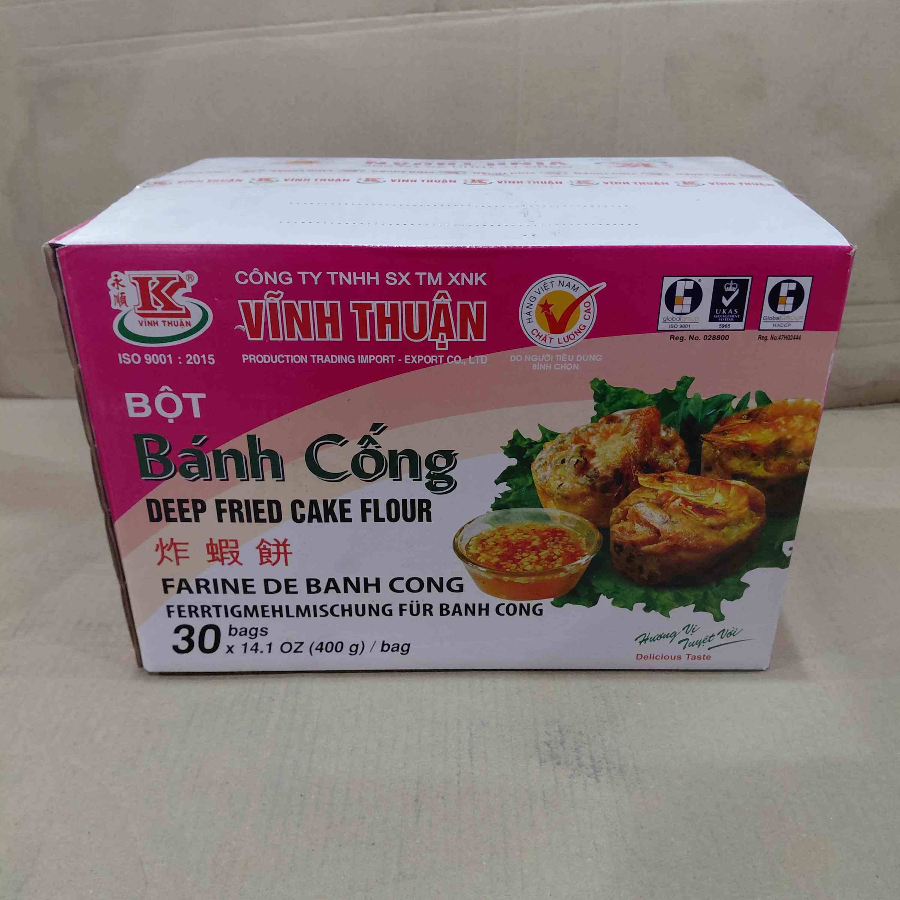 VIETNAMESE FRYING BATTER MIX 400G – 10-PACK CARTON, WHOLESALE EXPORT SUPPLY 4