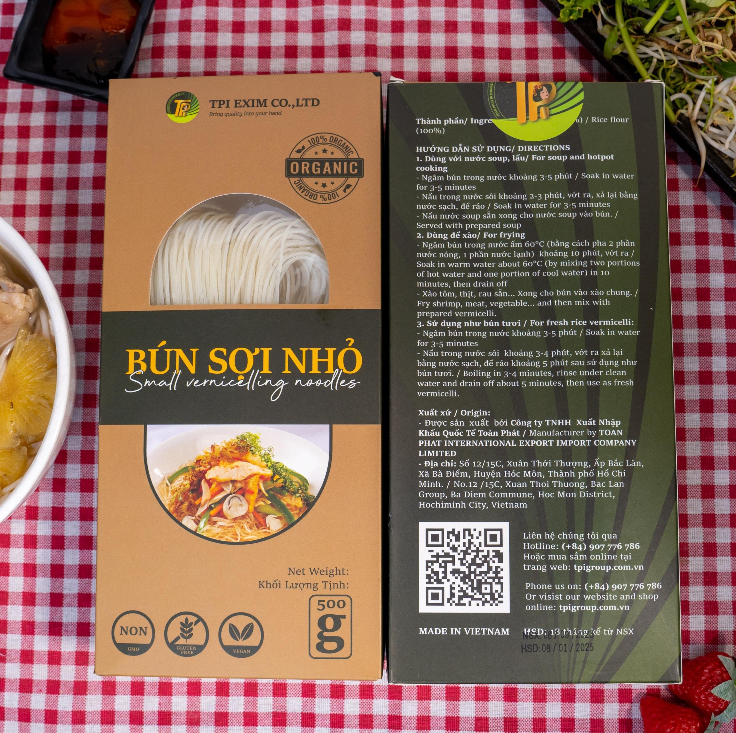 PREMIUM VIETNAMESE INSTANT RICE NOODLES – QUALITY INGREDIENTS FOR GOURMET TASTES AND CULINARY PROFESSIONALS