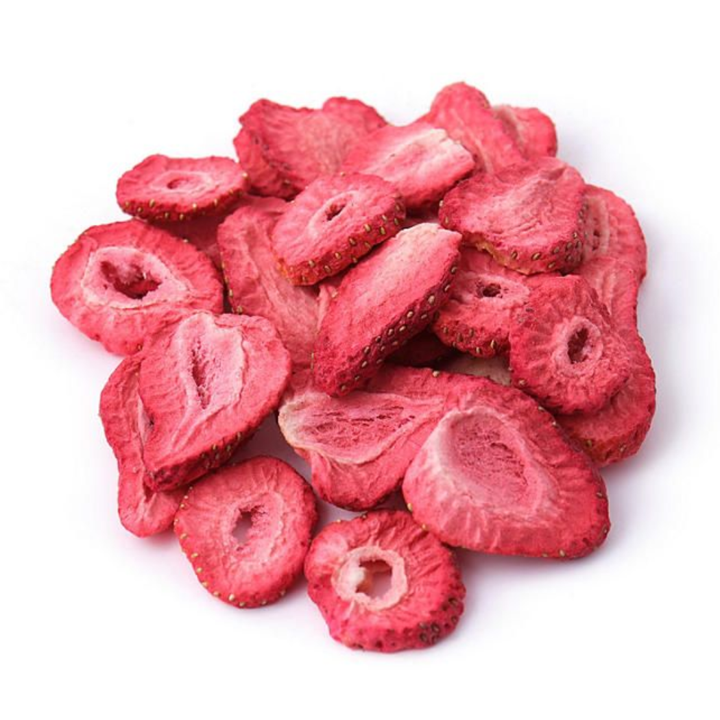 VIETNAMESE CRISPY WHOLE DRIED STRAWBERRIES – PREMIUM FRUIT SNACK SUPPLY FOR WHOLESALE AND EXPORT