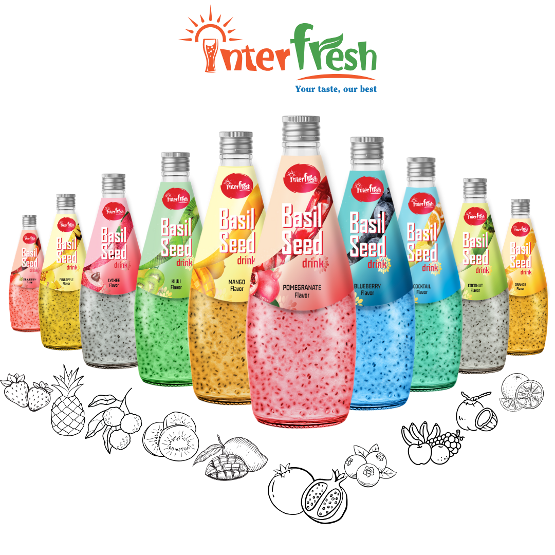 PREMIUM VIETNAMESE STRAWBERRY CHIA SEED JUICE 290ML – OEM BEVERAGE MANUFACTURING FOR USA, CANADA, NETHERLANDS & POLAND 3