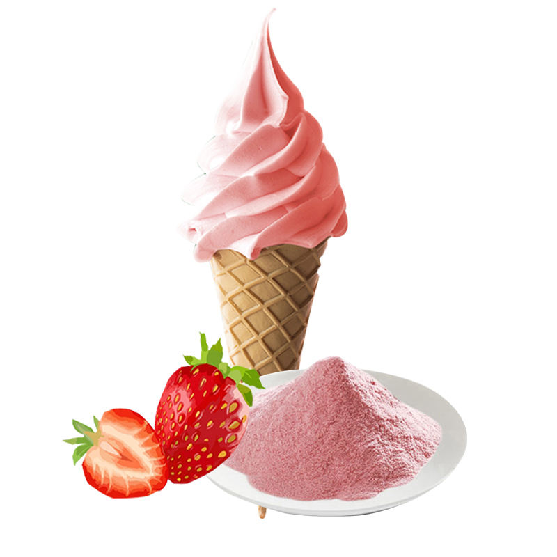 PREMIUM VIETNAMESE STRAWBERRY CREAM POWDER MIX – COMMERCIAL FOOD INGREDIENT IN 1KG PACKS