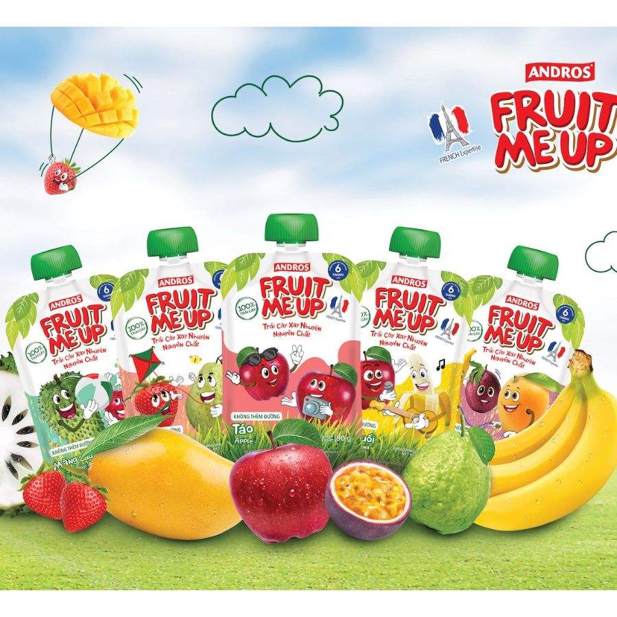 PREMIUM VIETNAMESE STRAWBERRY FRUIT JELLY DRINK – 90G SQUEEZE POUCHES FOR WHOLESALE EXPORT 3