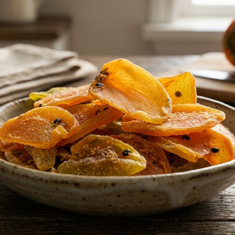 PREMIUM VIETNAMESE SUGARED DRIED PASSION FRUIT PEEL – 5–8CM SLICES, NATURAL TROPICAL SNACK AND BULK EXPORT SUPPLY